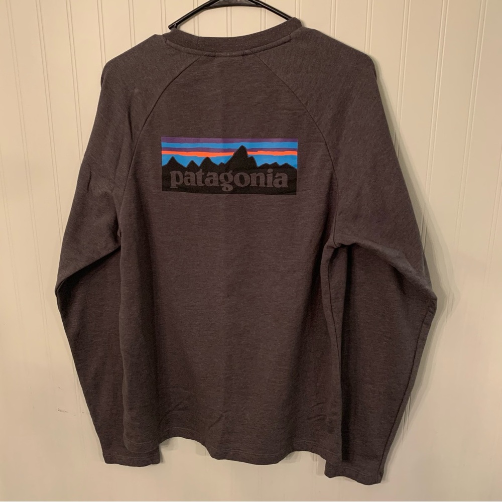 Patagonia Men's Charcoal Long Sleeve Tee